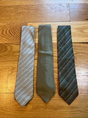 Alfani Italian Silk Ties, Lot of 3